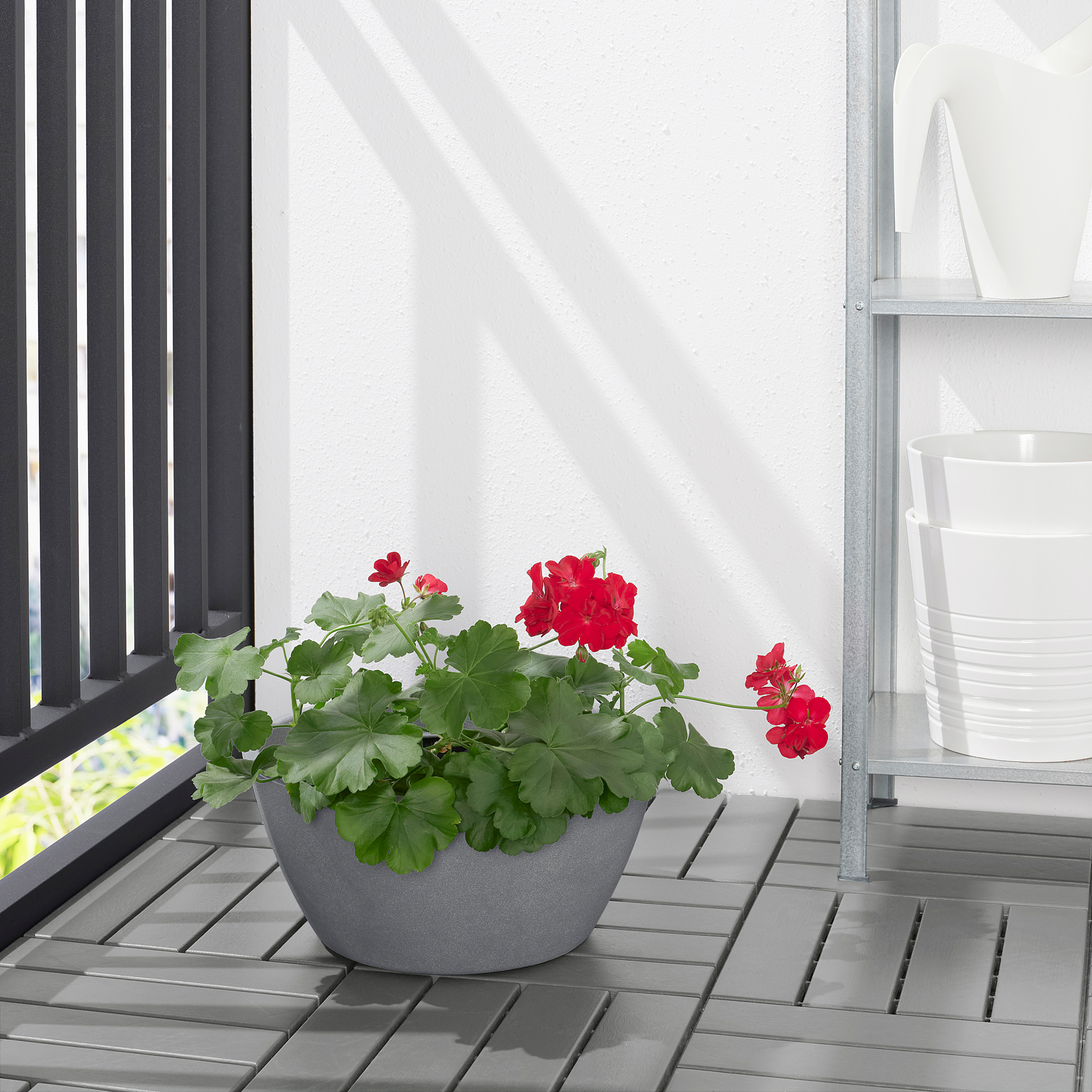 CITRUSKRYDDA plant pot in/outdoor grey 17 cm IKEA Eesti