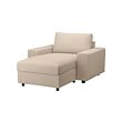 With wide armrests/hallarp beige (-40€)