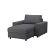With wide armrests/hallarp grey (-40€)