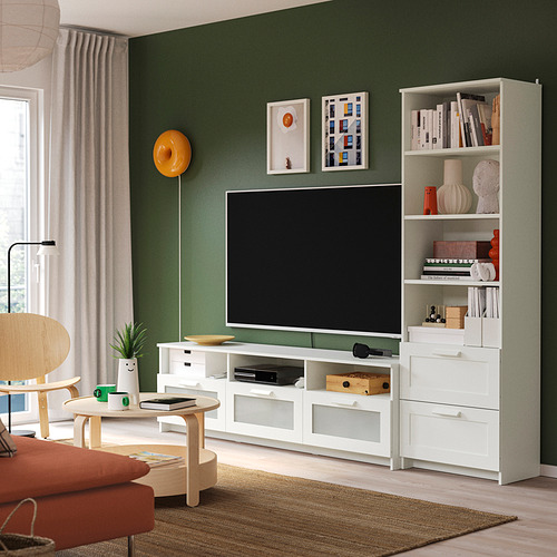 BRIMNES, TV storage combination