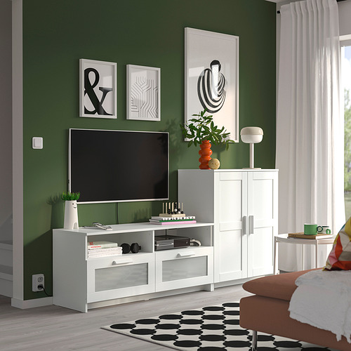 BRIMNES, TV storage combination