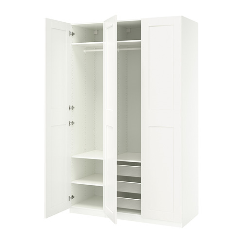 PAX/GRIMO wardrobe combination