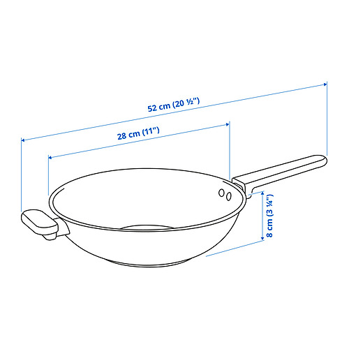 MIDDAGSMAT вок-сковорода