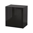 BESTÅ shelf unit with glass door