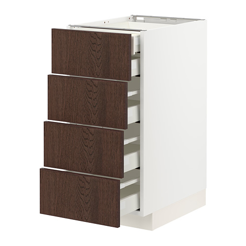 METOD/MAXIMERA напольный шкаф 4фасада/2нзк/3срд ящ