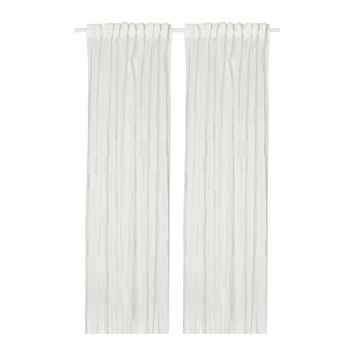BERGNEJLIKA, net curtains, 1 pair