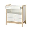 ÄLSKVÄRD changing table/chest of drawers