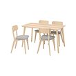 LISABO/LISABO table and 4 chairs