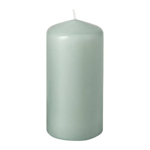 DAGLIGEN, unscented pillar candle