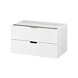 NORDLI modular chest of 2 drawers