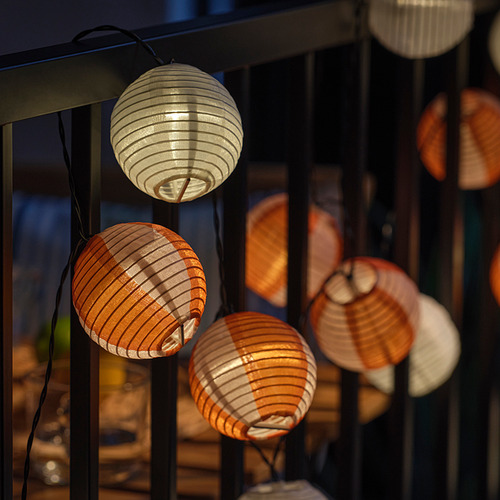 SOLVINDEN, LED lighting chain with 24 lights