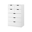 NORDLI комод с 7 ящиками