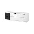NORDLI комод с 6 ящиками