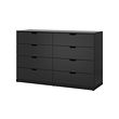NORDLI комод с 8 ящиками