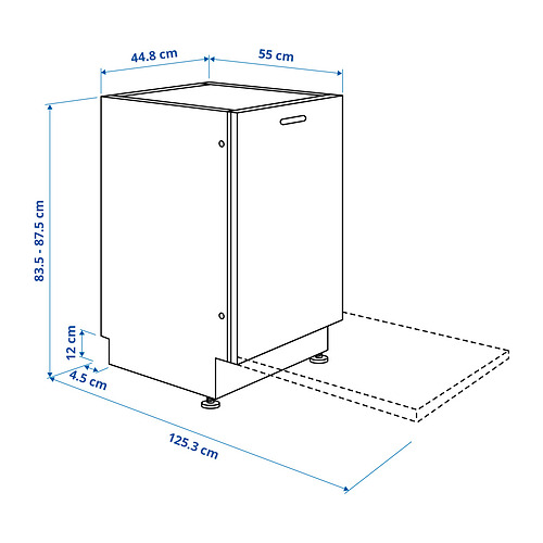 FRÖSLUNDA встраиваемая посудомоечная машина