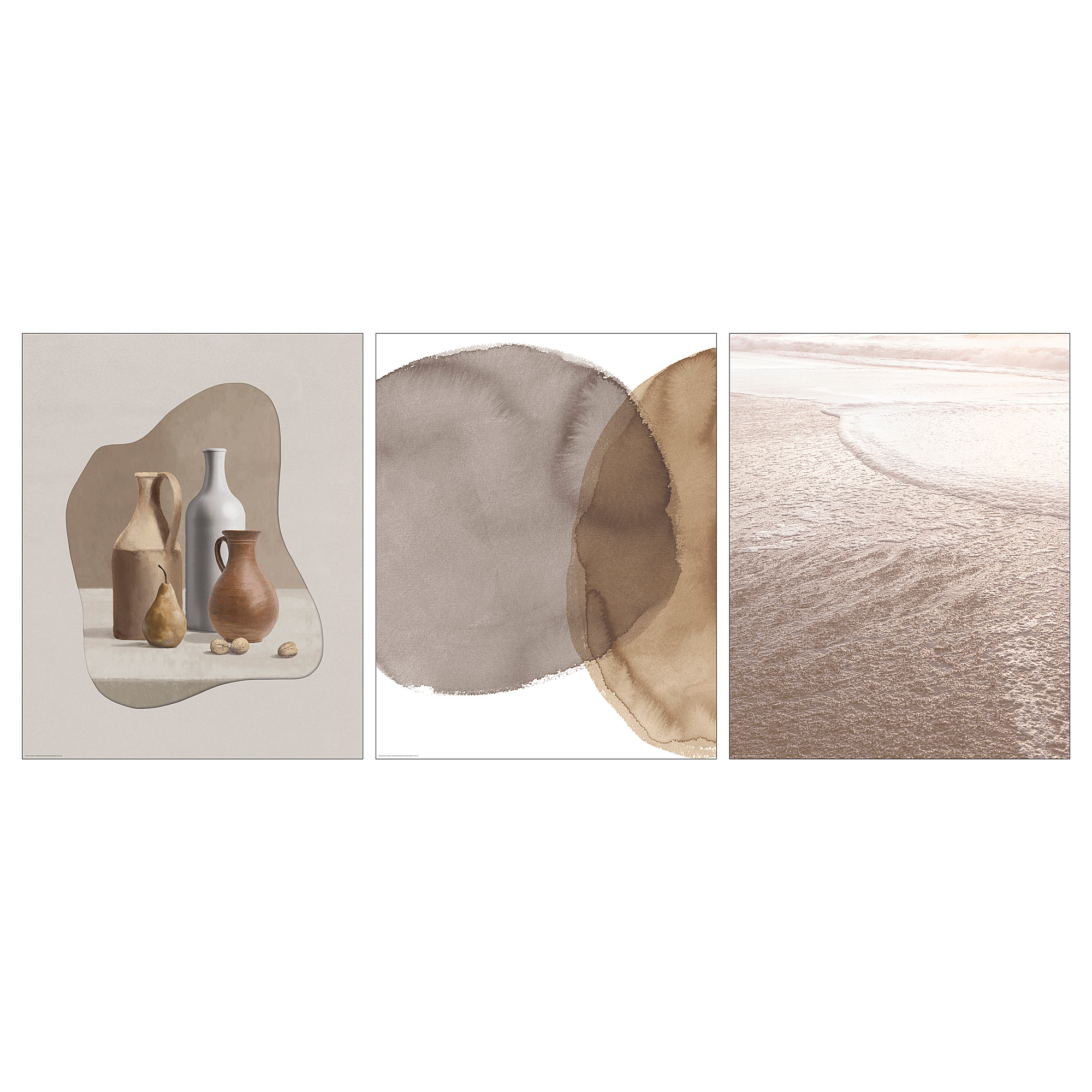 Bild poster organic shapes 40x50 cm ikea eesti