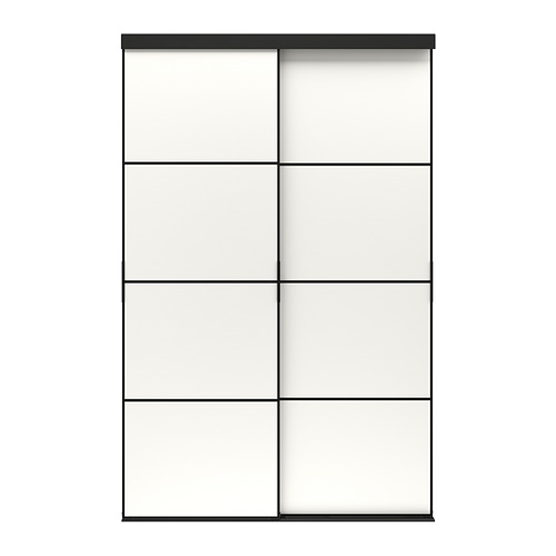 MEHAMN/SKYTTA bīdāmo durvju kombinācija