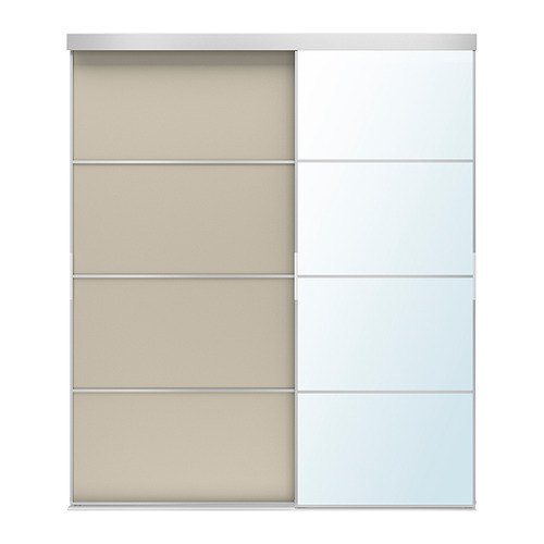 MEHAMN/AULI/SKYTTA sliding door combination