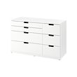 NORDLI chest of 7 drawers