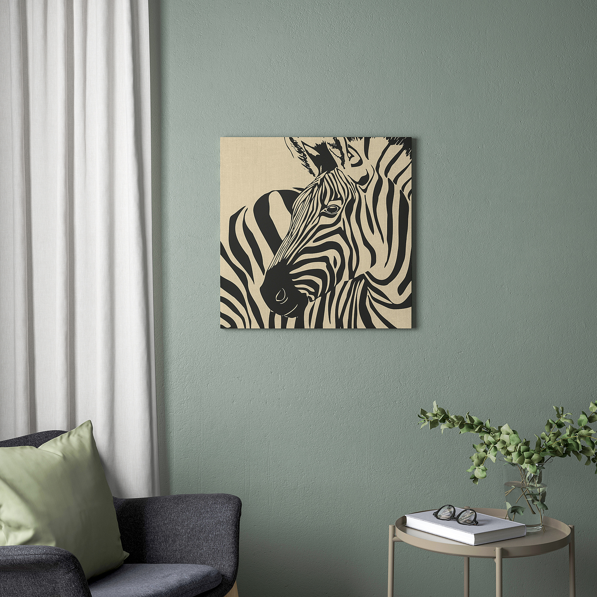 PJÄTTERYD picture rustic zebra | IKEA Eesti