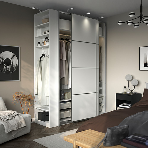 PAX/MEHAMN, liugustega riidekapp