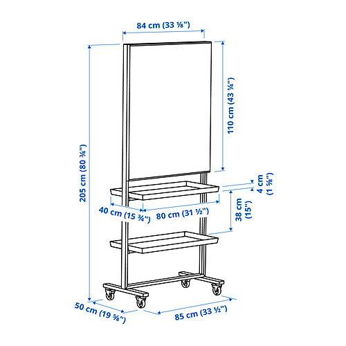 MITTZON каркас/доска д/зап/полка/короб д/пр