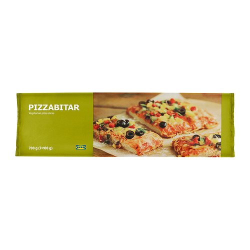 PIZZABITAR, taimetoit. pitsalõik, külmutatud
