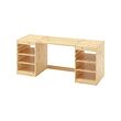 TROFAST desk with shelves