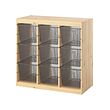TROFAST storage combination with boxes