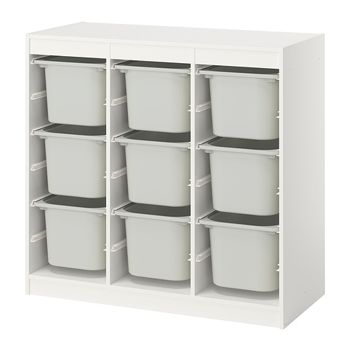 TROFAST, storage combination with boxes