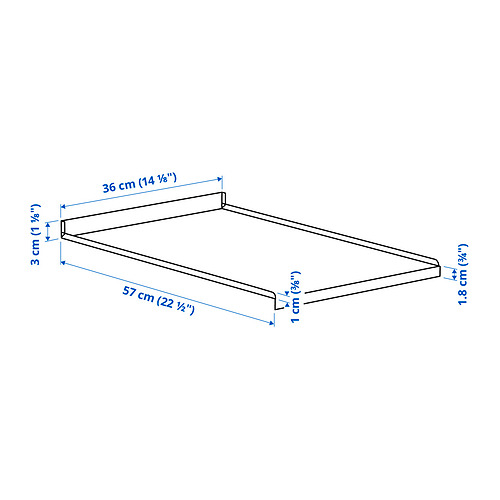 METOD lentynos apsauga