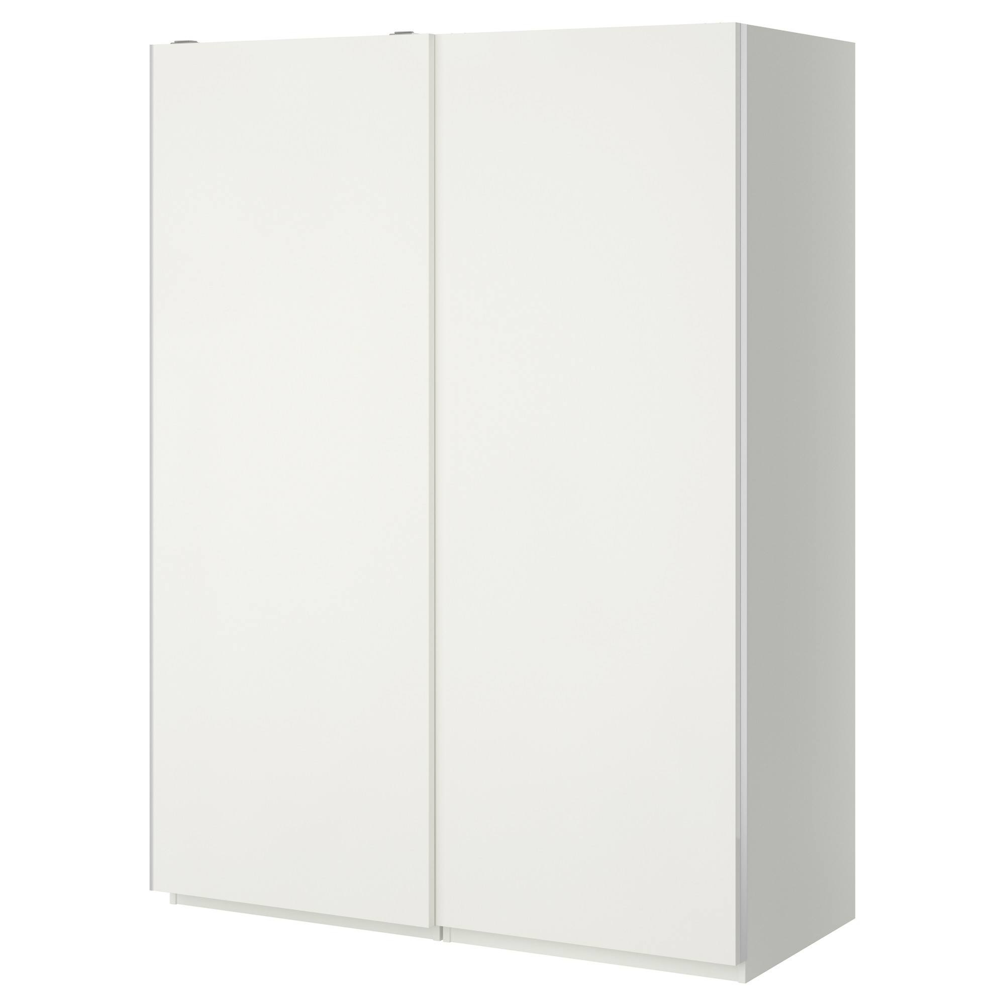 PAX wardrobe white/Hasvik white 150x66x201 cm IKEA Lietuva