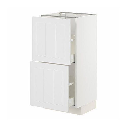 METOD/MAXIMERA grindinė spintelė su 2 stalčiais