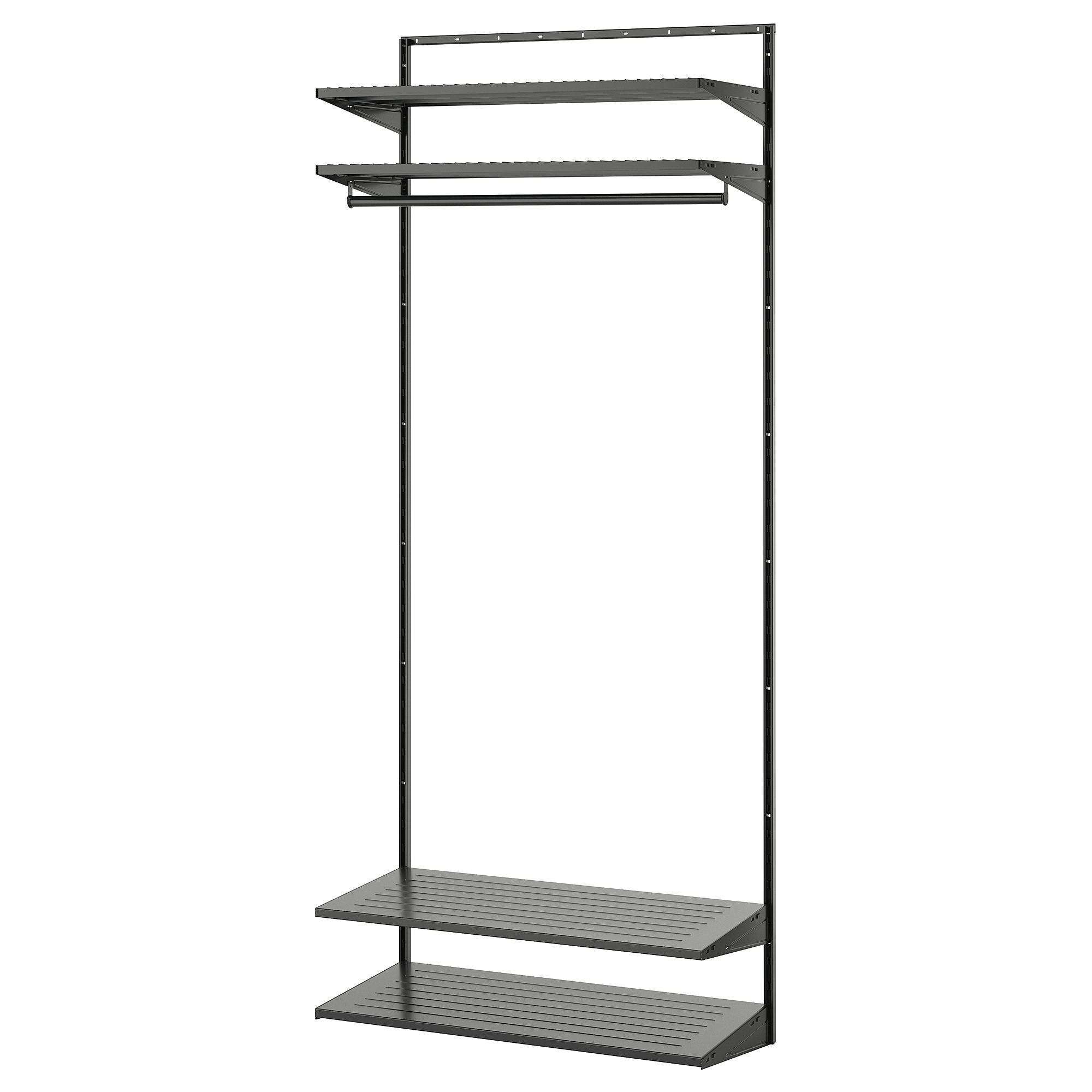 BOAXEL wardrobe combination anthracite 82x40x201 cm IKEA Eesti