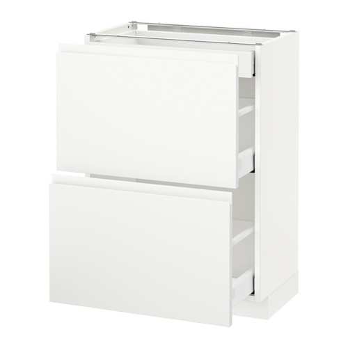 METOD/MAXIMERA base cab with 2 fronts/3 drawers