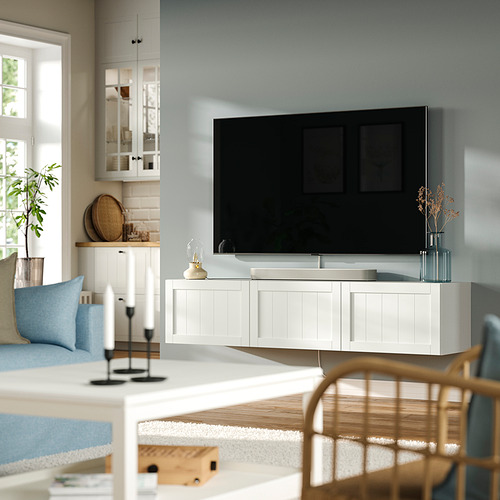 BESTÅ, TV bench with doors