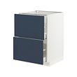 METOD/MAXIMERA base cb 2 fronts/2 high drawers