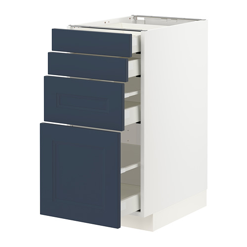 METOD/MAXIMERA, base cab 4 frnts/4 drawers