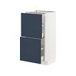 METOD/MAXIMERA base cabinet with 2 drawers