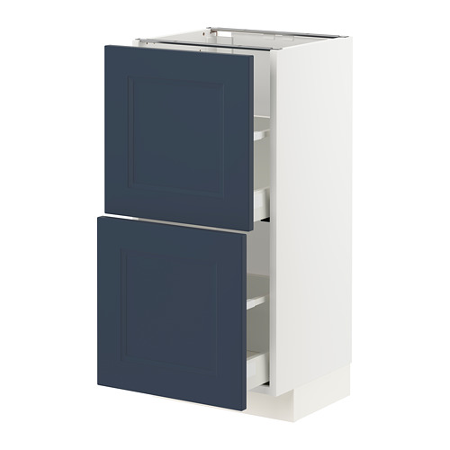 METOD/MAXIMERA, base cabinet with 2 drawers