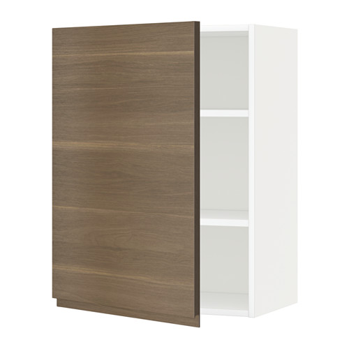 METOD wall cabinet with shelves