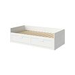 BRIMNES day-bed frame with 2 drawers