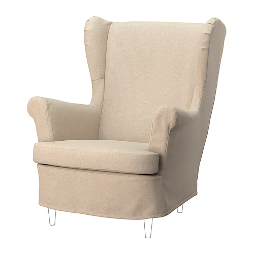 STRANDMON чехол для кресла с подголовником