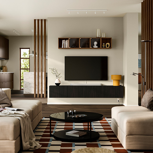 BESTÅ, TV bench with doors
