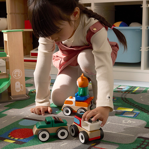 LILLABO, 3-piece vehicle set