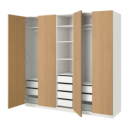 PAX/STORKLINTA гардероб, комбинация