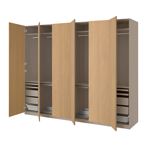 PAX/STORKLINTA wardrobe combination