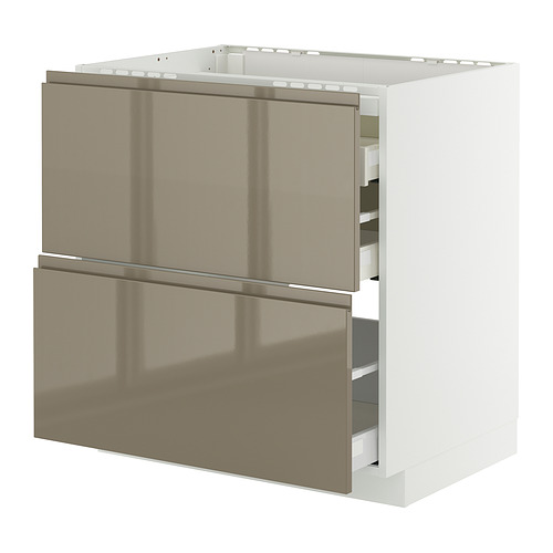 METOD/MAXIMERA põrandakapp pliid., 2 esip./2 saht.