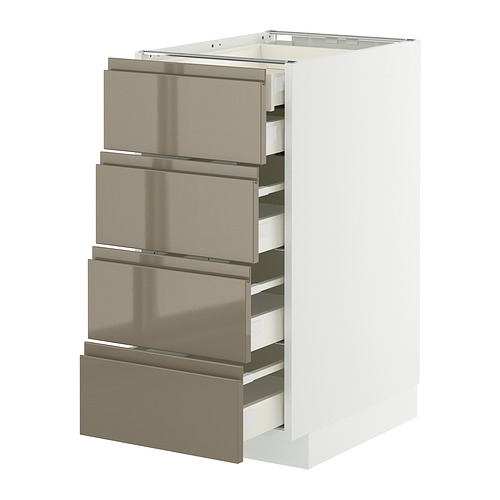 METOD/MAXIMERA põr.kapp/4 esip/2 mad/3 kes sahtlit