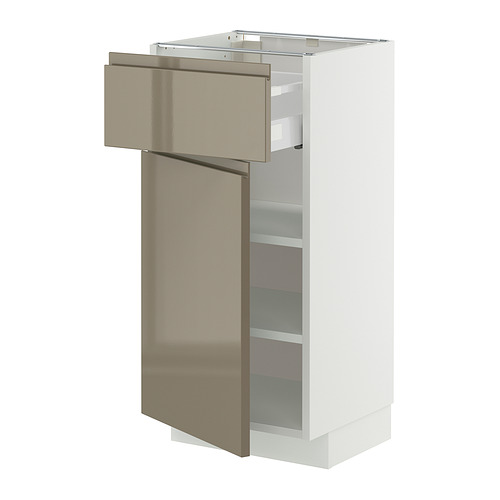 METOD/MAXIMERA põrandakapp sahtli/uksega